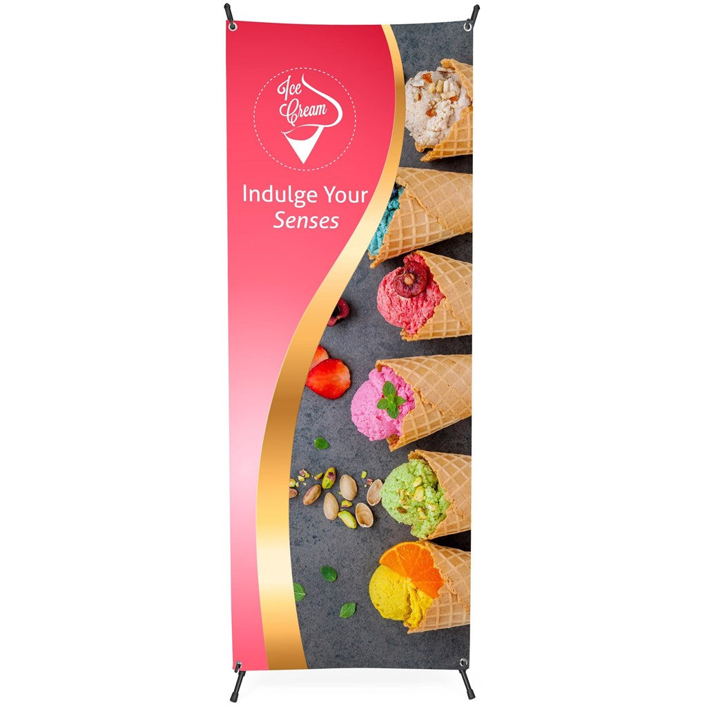 Champion Layflat PVC X-Banner 60cm x 160cm - Image 2