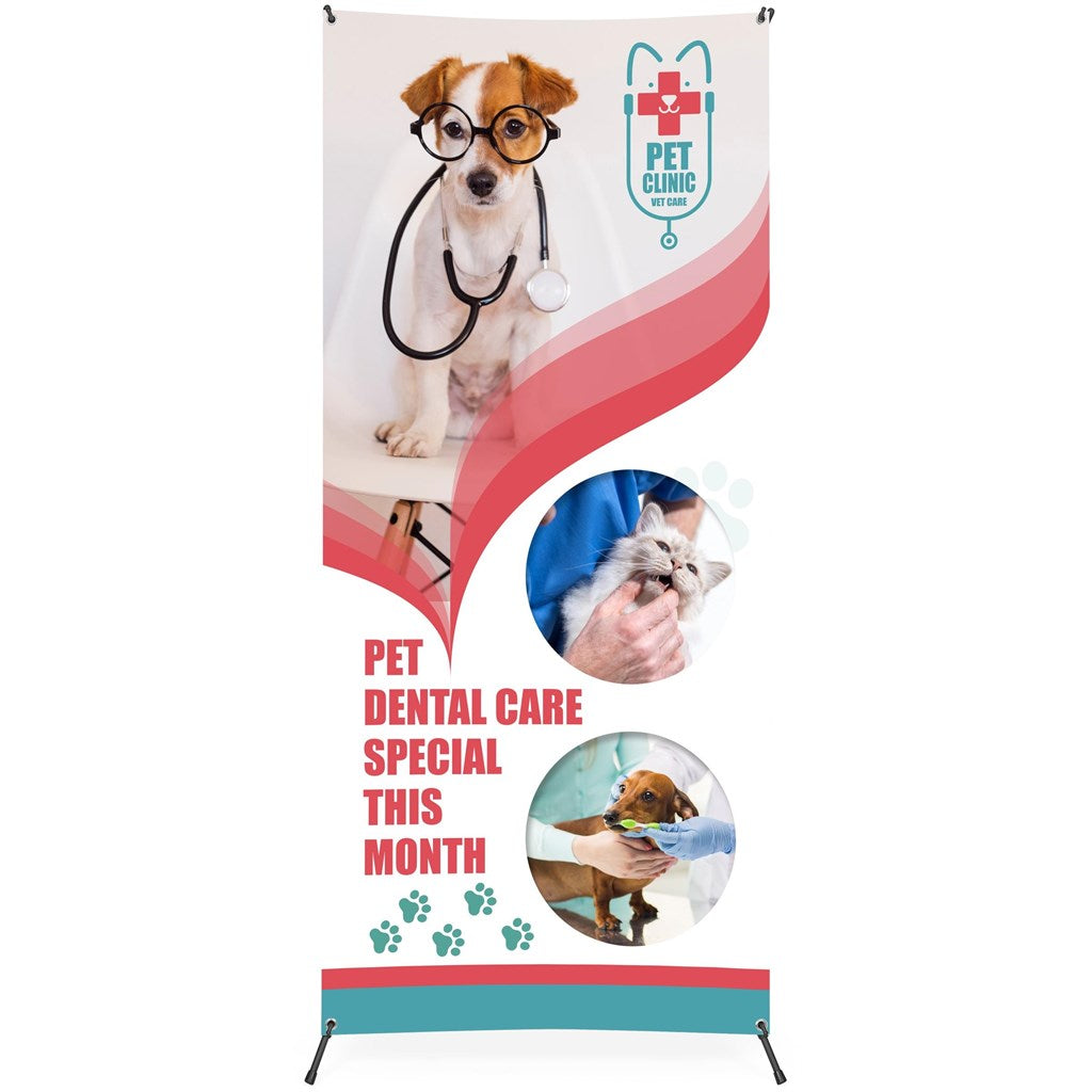 Champion Layflat PVC X-Banner 80cm x 180cm - Image 2
