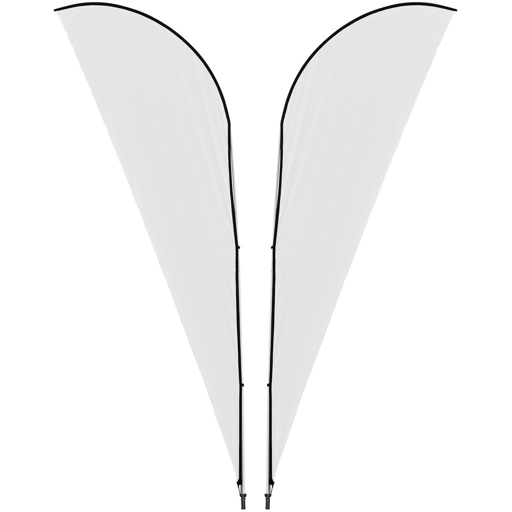 Legend 4M Sublimated Sharkfin Double-Sided Flying Banner - 1 complete unit - Image 10