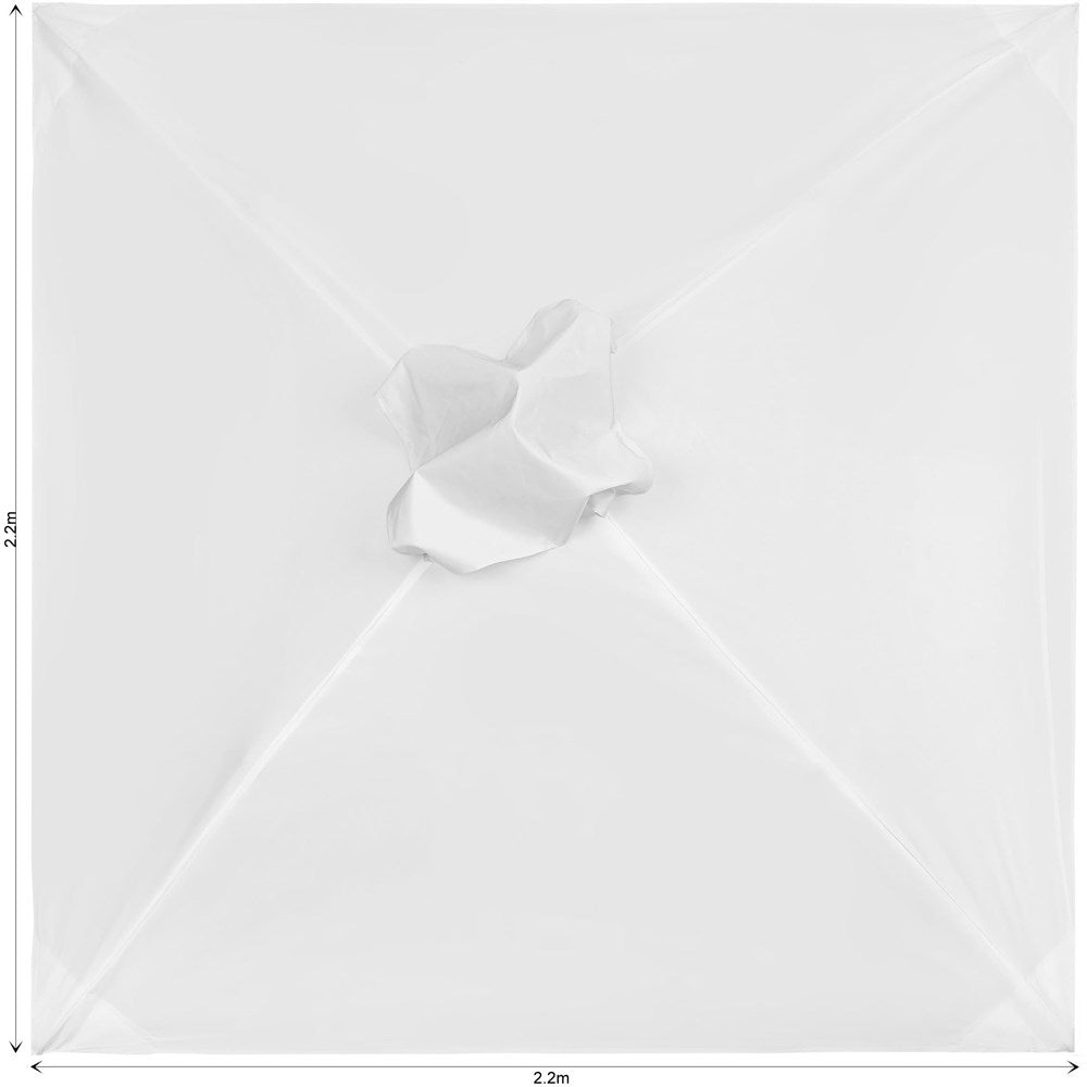 Fade Resistant Parasol Roof 2.2m x 2.2m - Image 2