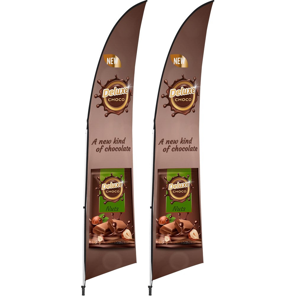 Legend 3m Arcfin Flying Banner (Set of 2) - Image 7