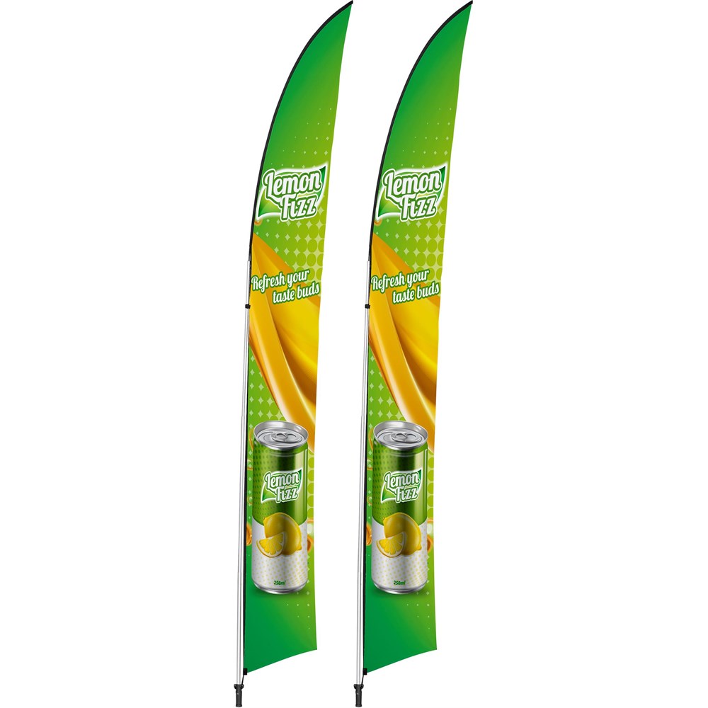 Legend 4m Arcfin Flying Banner (Set of 2) - Image 6